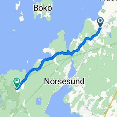 Västra Bodarnevägen 57, Alingsås to Öjaredsvägen, Lerum