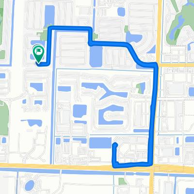 1141 Grandview Cir, Royal Palm Beach to 1140 Grandview Cir, Royal Palm Beach