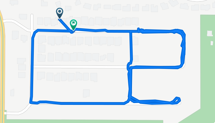 Recovered Route