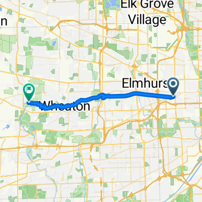 High-speed route in West Chicago