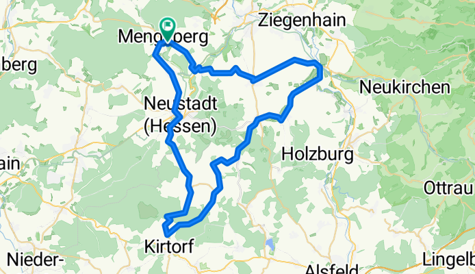 Heinrich-Heine-Straße 6, Neustadt (Hessen) nach Hermann-Löns-Straße 3, Neustadt (Hessen)