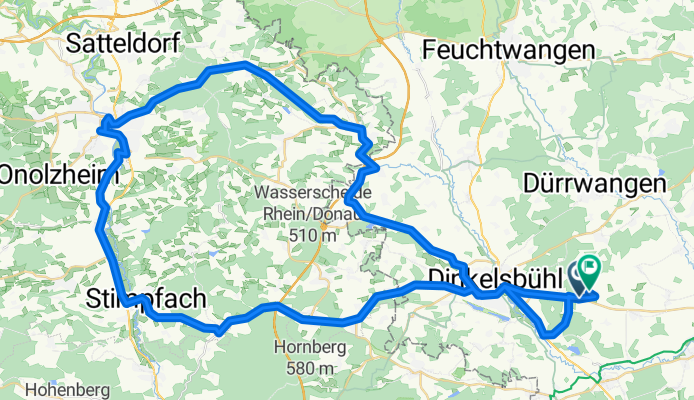 Dinkelsbühl - Crailsheim