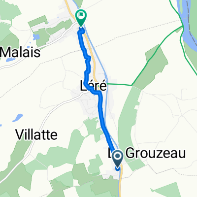 De 399–469 Les Houards, Léré à 8 Route de Lère, Sury-près-Léré