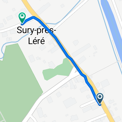 De 4bis Route de Lère, Sury-près-Léré à 1 Rue de Bretagne, Sury-près-Léré