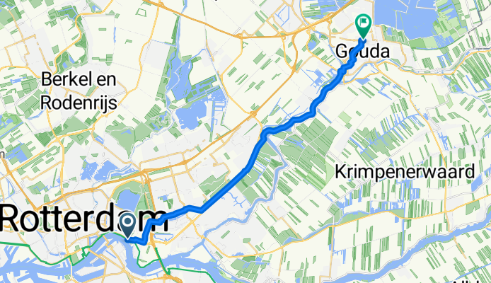 shorter route to Gouda