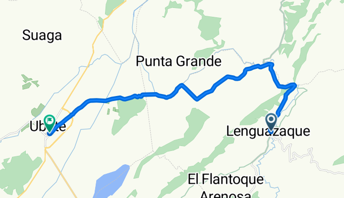 De Calle 5 2-20, Lenguazaque a Calle 7 4-29, Ubaté