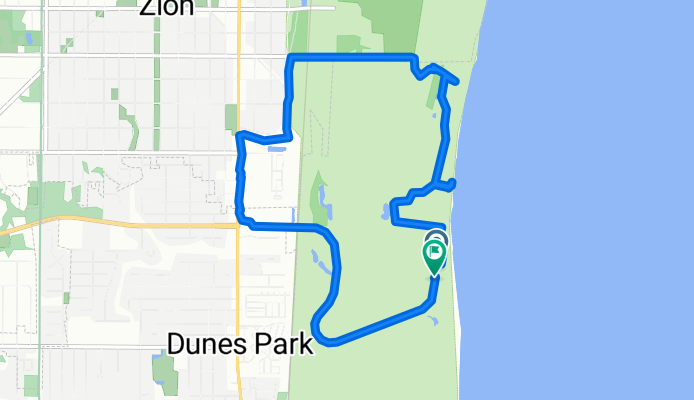 38909 Illinois Beach State Park, Waukegan to 38909 Illinois Beach State Park, Waukegan