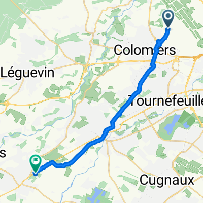 Itinéraire vers 11A Chemin Jean Blanc, Fonsorbes