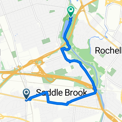 600 Market St, Elmwood Park to 760 Saddle River Rd, Saddle Brook