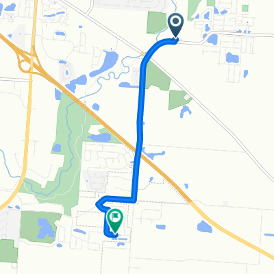 5100 Shannon Rd, Columbus to 5111 Bitternut Ln, Groveport