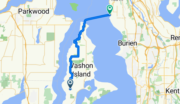 24125–24287 Wax Orchard Rd SW, Vashon to 4892–4898 SW Barton St, Seattle
