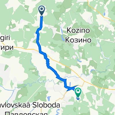 От Калина поселок, 5, Снегири до 46Н-04645, Нахабино