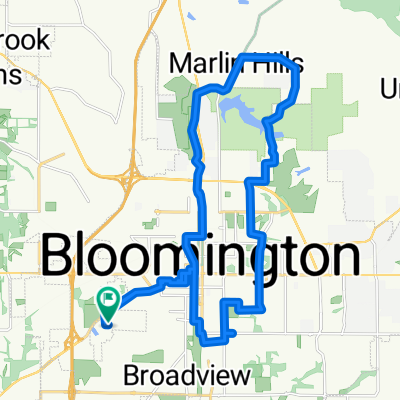 Griffy Lake and IU Campus Ride