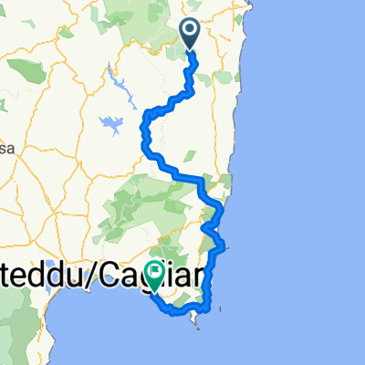 xR1 - Cagliari - Ulassai, Coast &amp; Inland
