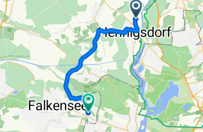 Route in der Bikemap App öffnen