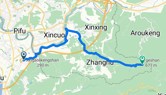新店&gt;寶興便道&gt;指南路&gt;阿柔洋