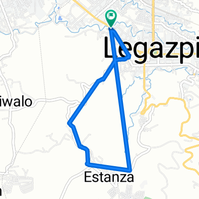 Rizal Street 1048, Legazpi City to Rizal Street 1048, Legazpi City