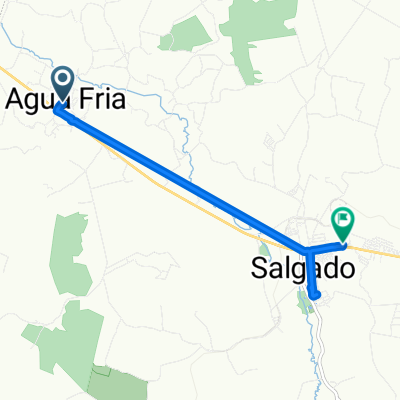 De Rua Vereador Ricardo Apolinario Ii, 147, Salgado a SE-270, Salgado
