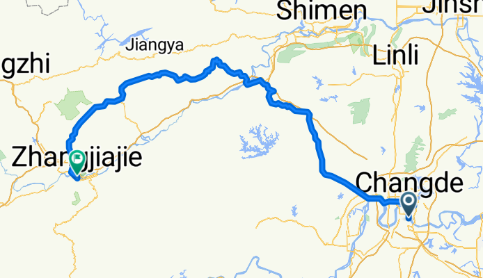 常德市-張家界 CLONED FROM ROUTE 438286