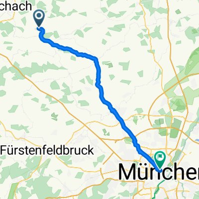9. Etappe Thalhausen - München 50km / 233HM