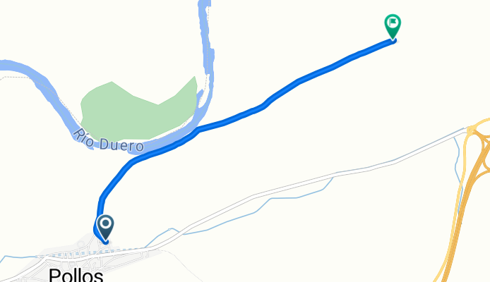 Ruta desde Calle de Gita, Pollos