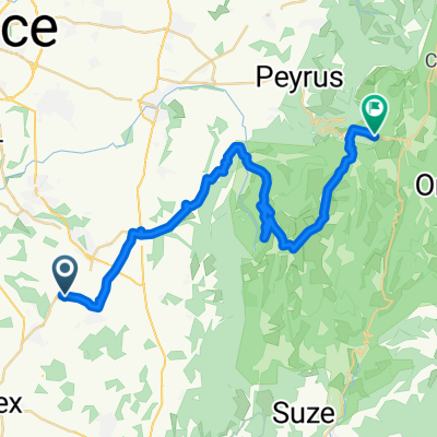 Vaugelas 30, Upie to Route de Léoncel 130, Châteaudouble