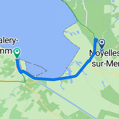De 1 Route du Crotoy, Noyelles-sur-Mer à 1–9 Quai Perrée, Boismont
