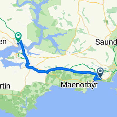 A4139, Tenby to Neyland Marina, Brunel Quay, Milford Haven