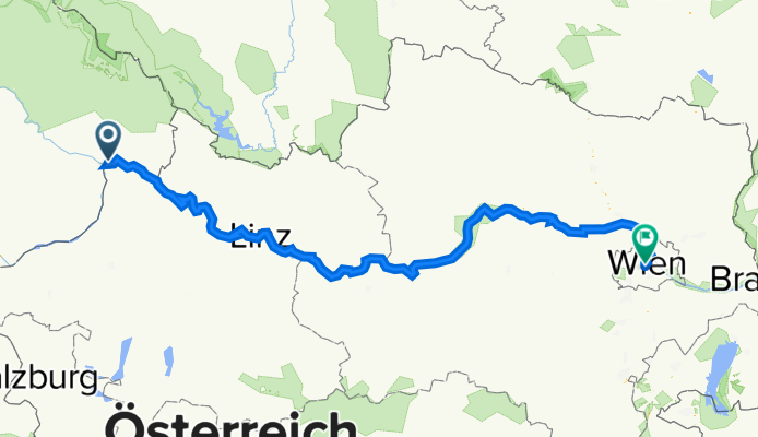 1996-07-10 Donauradweg Teil 2 Passau-Wien