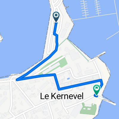 Itinéraire vers 35 Rue de Kernével, Larmor-Plage