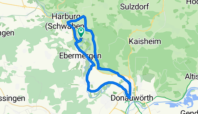 Brünsee 28A, Harburg (Schwaben) nach Brünsee 28A, Harburg (Schwaben)