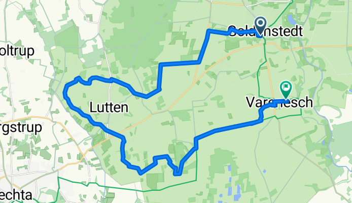 Goldenstedt Lutten Arkeburg Varenesch