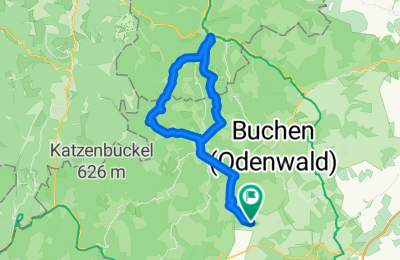 Route in der Bikemap App öffnen