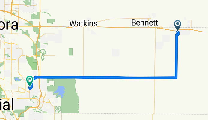 1031 N Antelope Dr, Strasburg to 20962 E Crestline Cir, Centennial