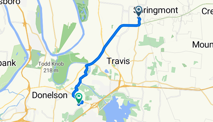 4817 Whittier Dr, Nashville to 620 Paces Ferry Dr, Nashville
