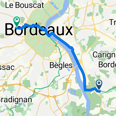 De 17 Rue de la Libération, Latresne à 90 Rue Victor Hugo, Bordeaux