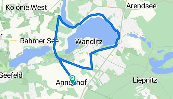 Annenhof 1, Wandlitz nach Annenhof, Wandlitz