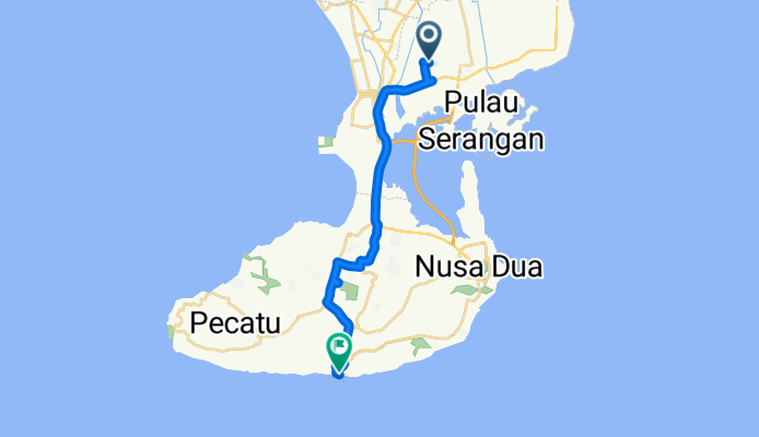 Pemogan - GWK - Melasti Beach