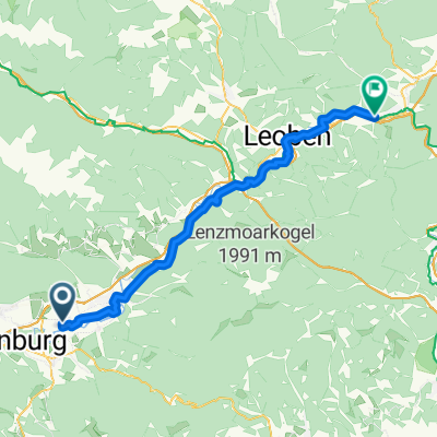 A - Mur-Radweg-3 - Zeltweg-Oberaich - 56 km