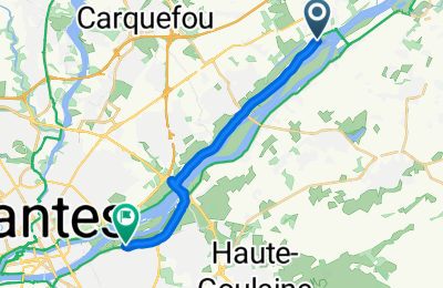 Route in der Bikemap App öffnen