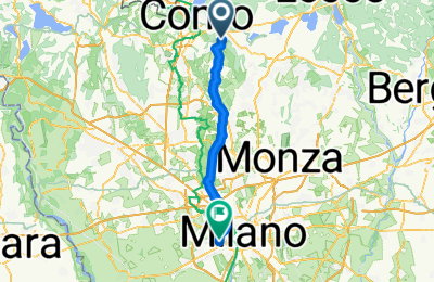 Route in der Bikemap App öffnen