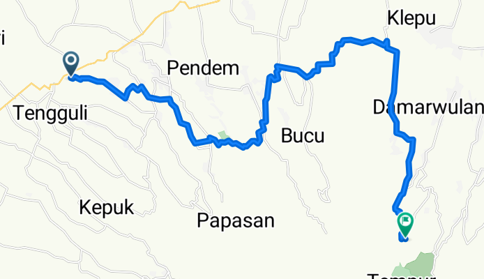 Open this route in Bikemap Web