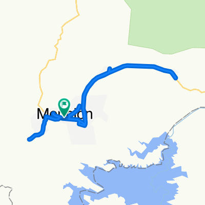 ruta entre moncion