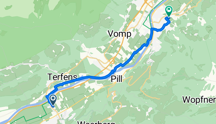 Griesweg 15, Weer nach Christoph-Anton-Mayr-Weg, Schwaz