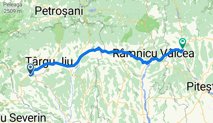 DJ673C, Câlnic to Strada Râmnicu Vâlcea 8, Curtea de Argeș