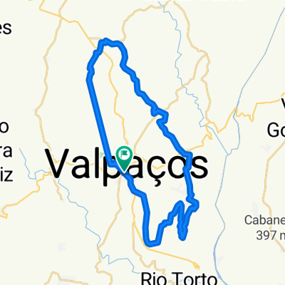 De Avenida Engenheiro Adelino Amaro da costa, Valpaços a Avenida Engenheiro Adelino Amaro da costa, Valpaços