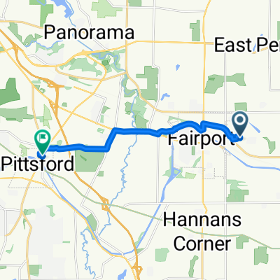 281 Alpine Knoll, Fairport to 56 N Main St, Pittsford