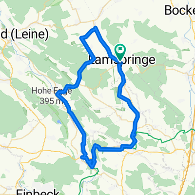 Gandersheimer Stiftskirche – Grüner Tunnel Runde von Lamspringe