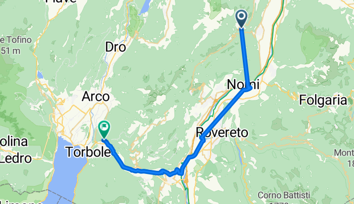 Da Frazione Covelo 271 a Via Gioacchino Bertoldi 40, Nago-torbole