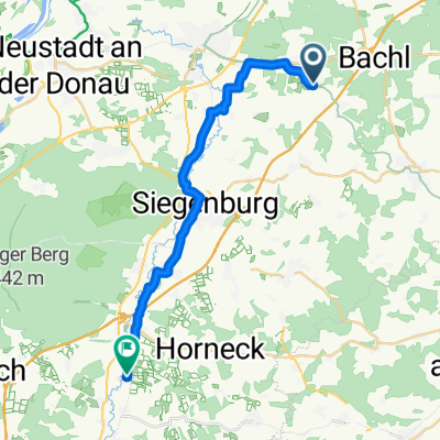Hofmark 57, Abensberg nach Dorfstraße 32, Elsendorf